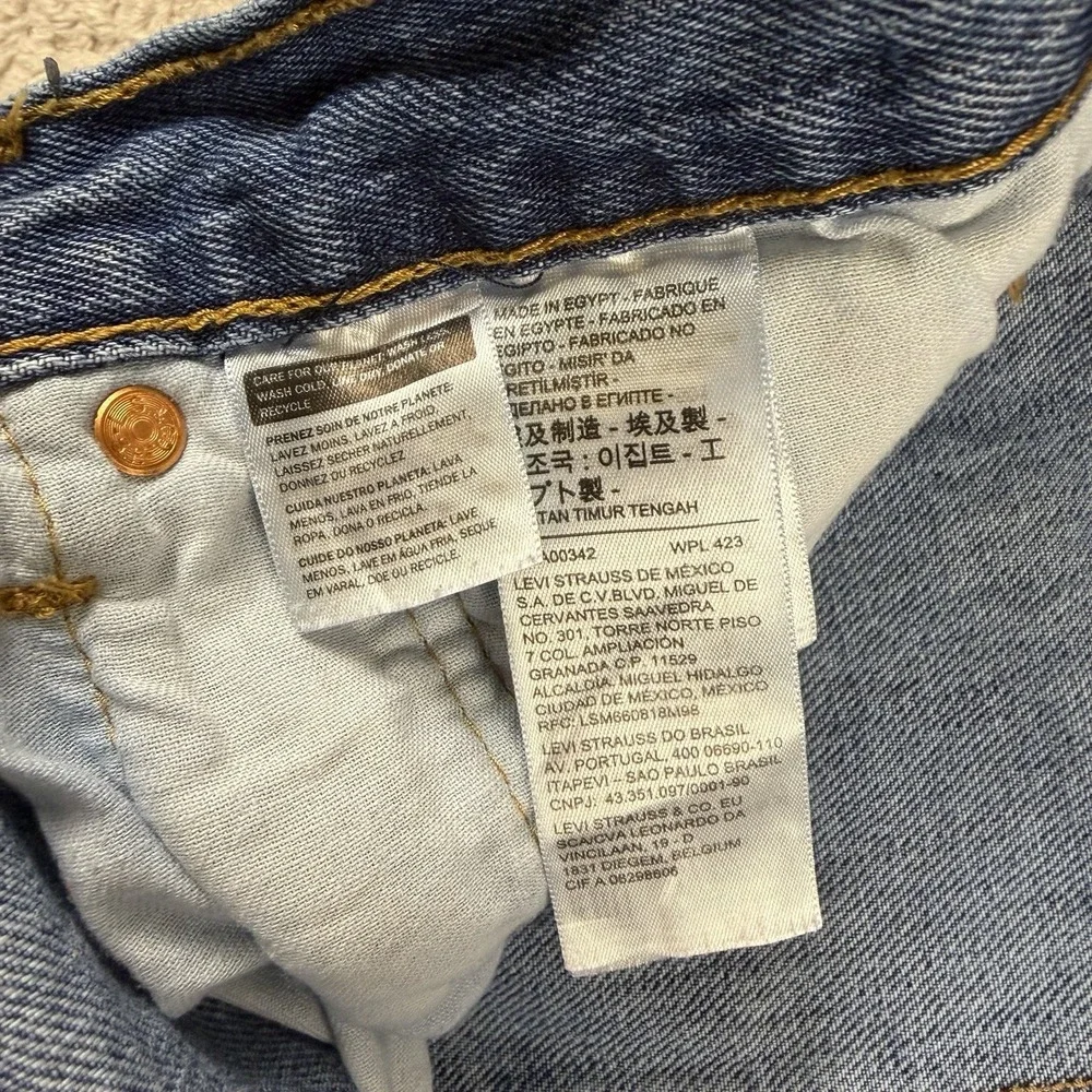 Levi's 501 xx Button Fly Jeans Men's 36x30 Blue Original Fit Straight Leg Rodeo